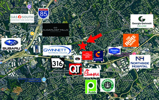 Lawrenceville, GA Commercial Land - 1330 Capital Cir