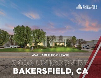 Bakersfield, CA Office, Industrial - 3400 Unicorn Rd