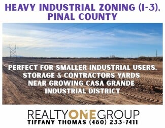 Casa Grande, AZ Industrial - 0 N Bianco rd Casa Grande, AZ Industrial - 0 N Bianco rd
