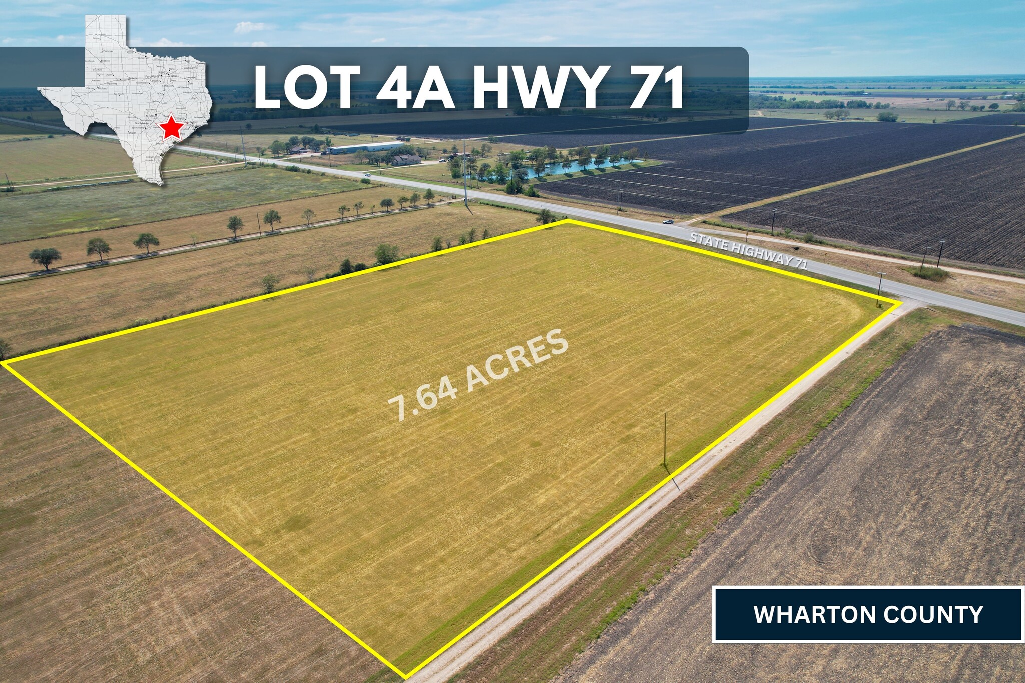 Lot 4A State 71 hwy, El Campo, TX for Sale