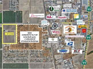 Tulare, CA Industrial Land - 2918 S Pratt St