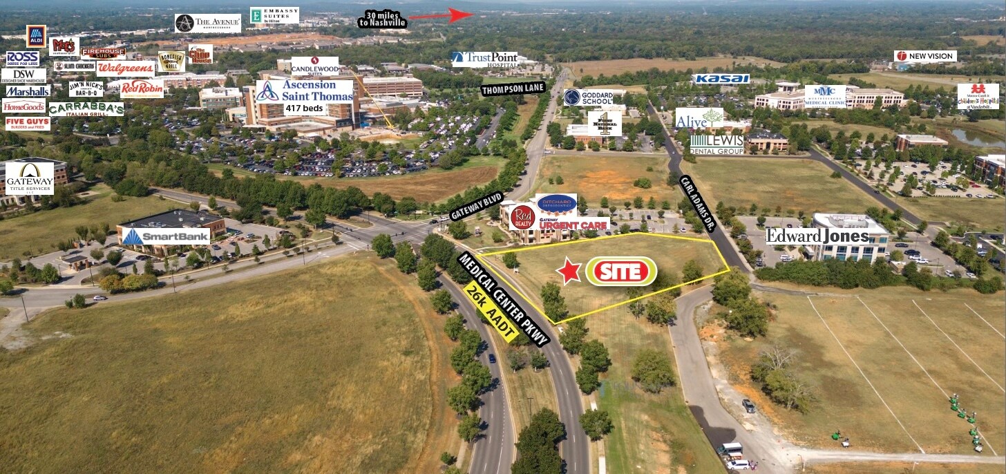 1562 Medical Center Pky, Murfreesboro, TN for Sale