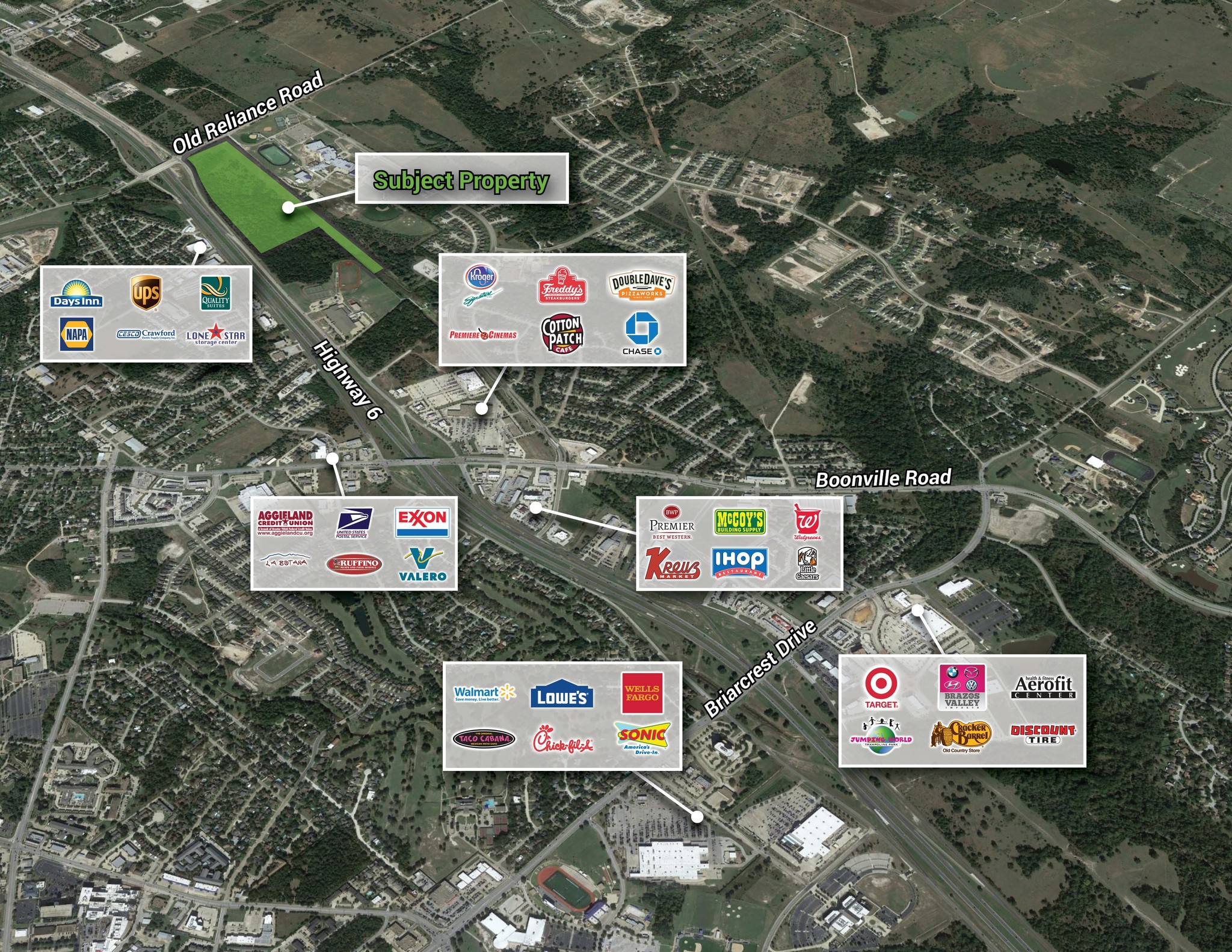 SH 6 & Old Reliance Rd, Bryan, TX for Sale