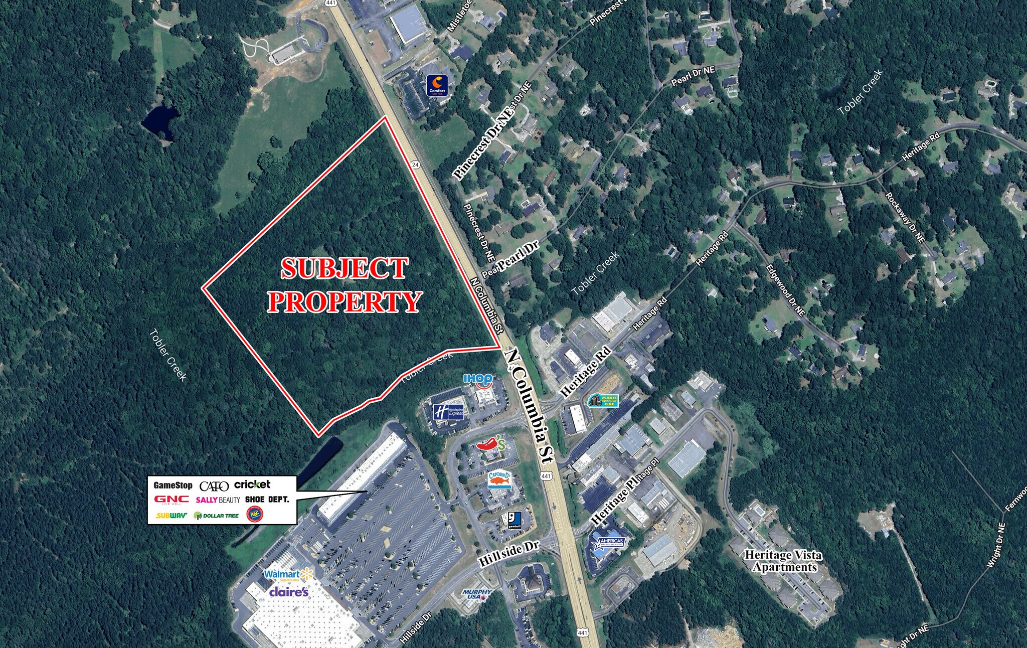 2610 N Columbia St, Milledgeville, GA for Sale