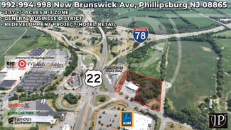 Phillipsburg, NJ Commercial Land - 992 New Brunswick Ave
