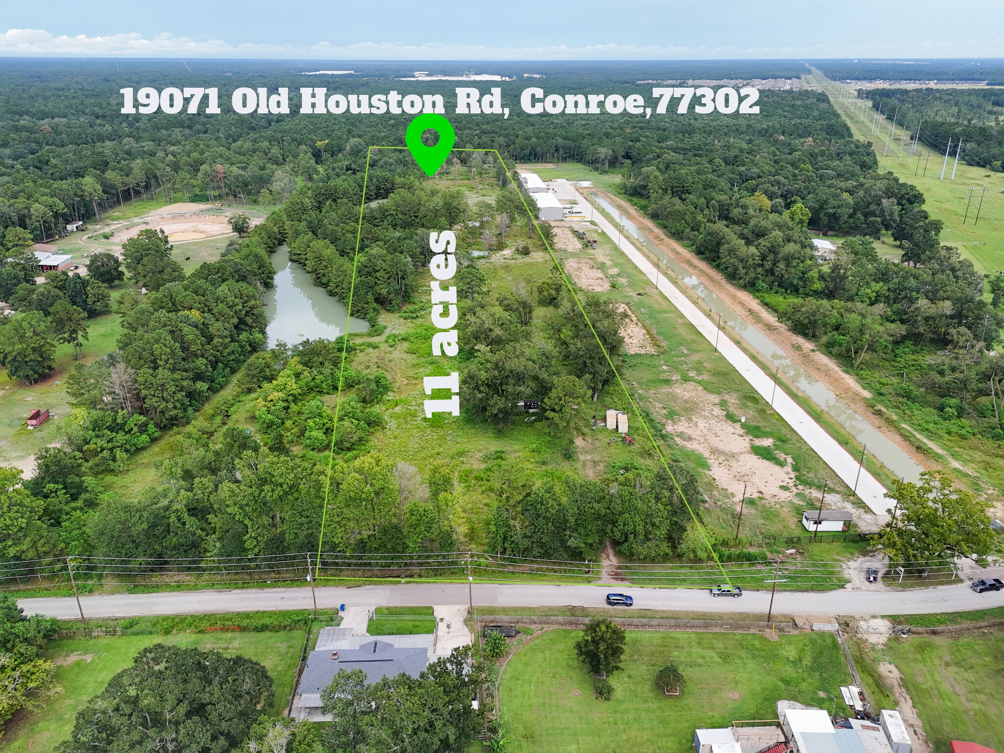 19071 Old Houston Rd, Conroe, TX for Sale