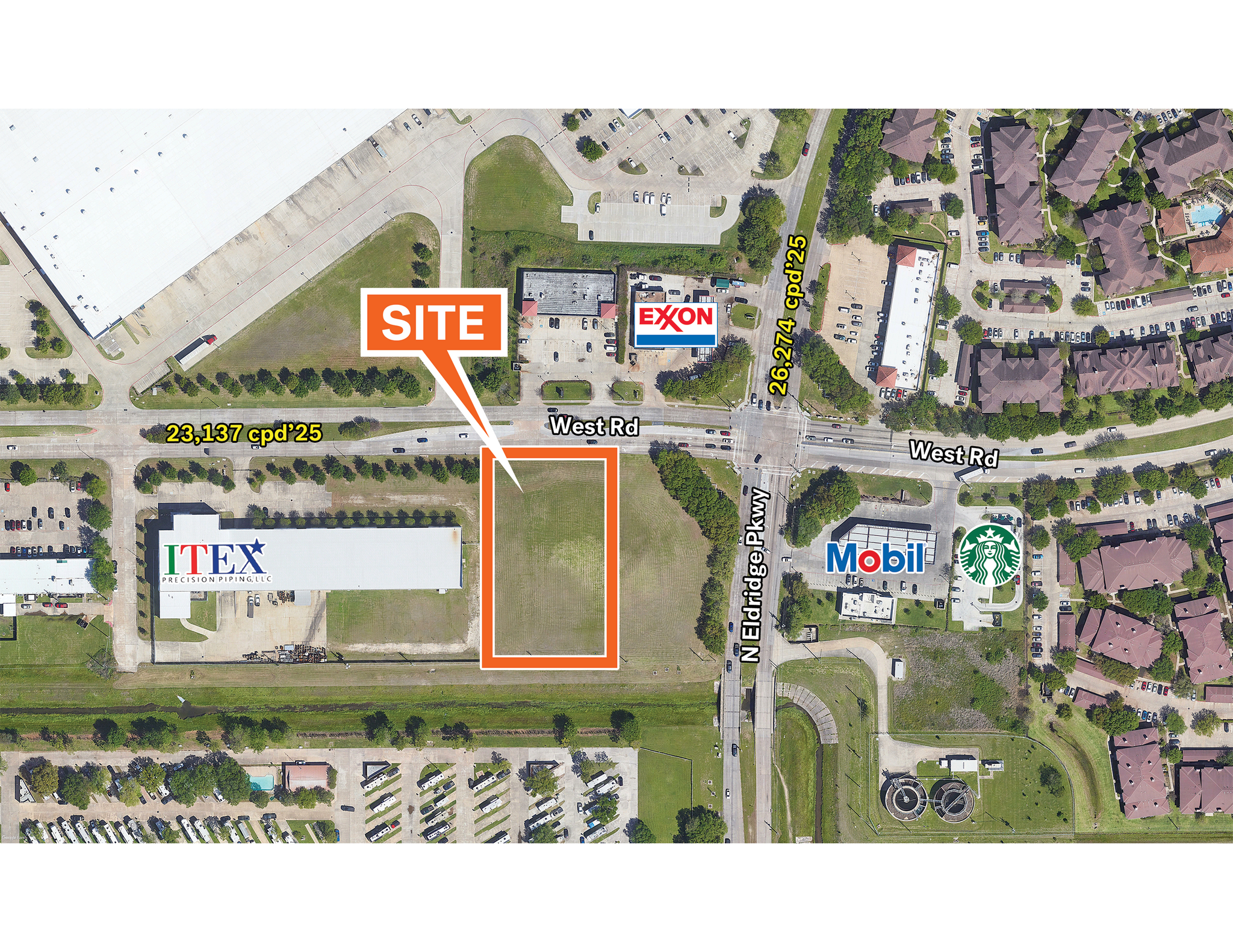 SWC Of West & N Eldridge Pkwy rd, Houston, TX for Sale