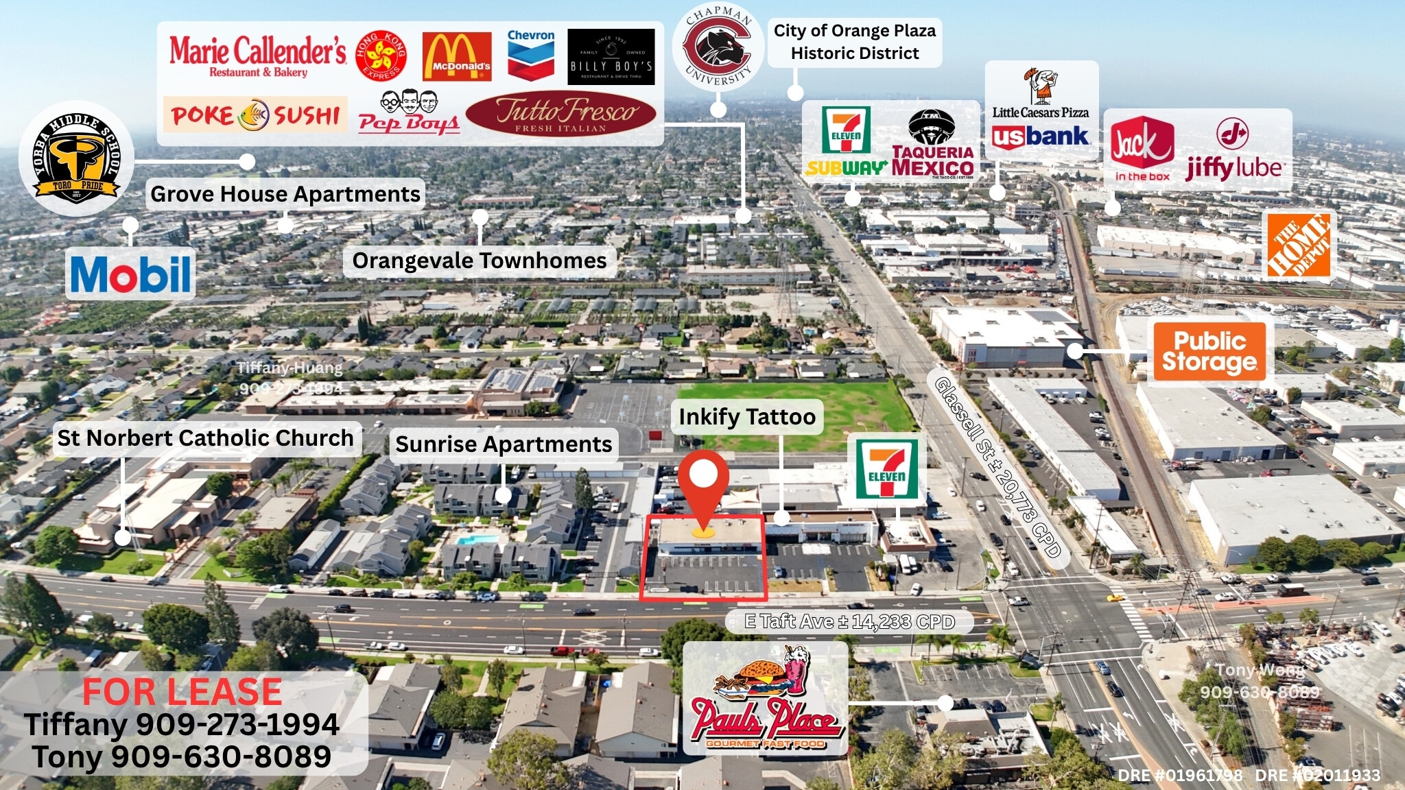 138-140 E Taft Ave, Orange, CA for Rent