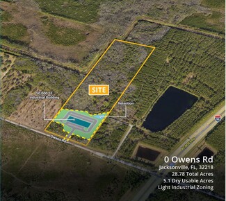 Jacksonville, FL Industrial Land - Owens Rd