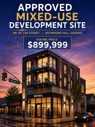 Richmond Hill, NY Commercial Land - 8604 130th St