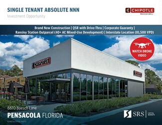 Pensacola, FL Retail - 8870 Boesch Ln