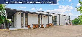 Houston, TX Warehouse - 1313 Cedar Post Ln