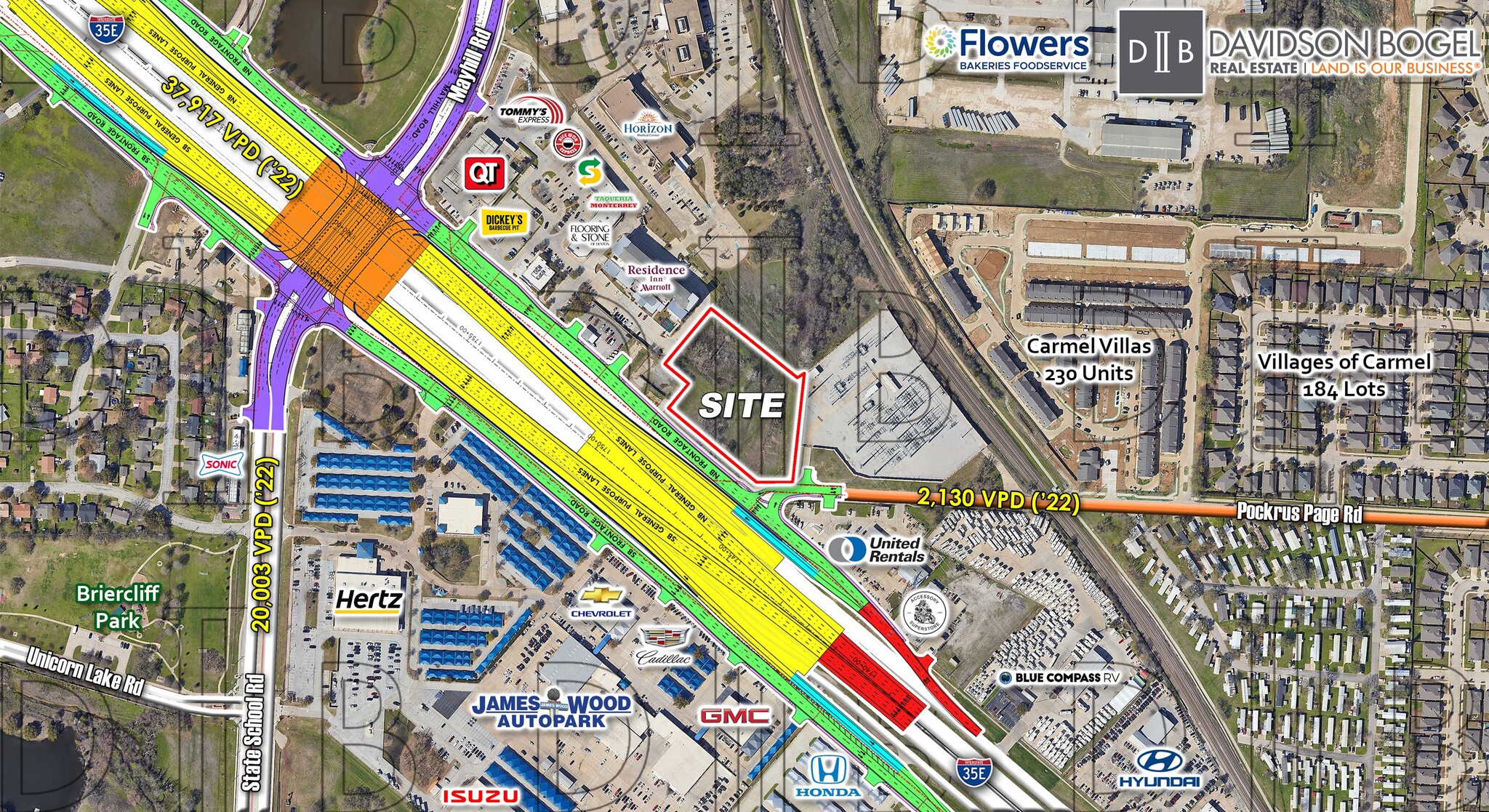 NEC - I-35 & Pockrus Page Rd., Denton, TX for Sale