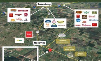 Needville, TX Commercial Land - 14814 TX-36