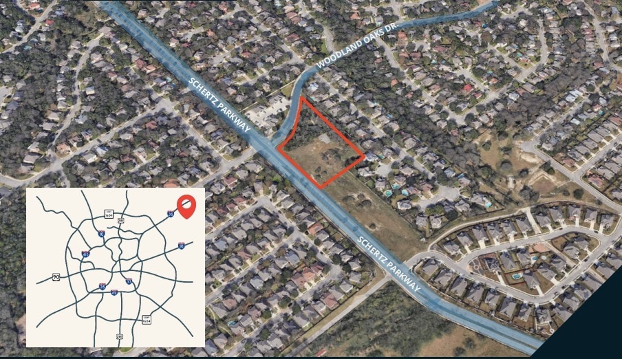 Nec Schertz Pky @ Woodland Oaks Dr, Schertz, TX for Sale
