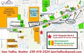 Cape Coral, FL Commercial Land - 919 Chiquita Blvd