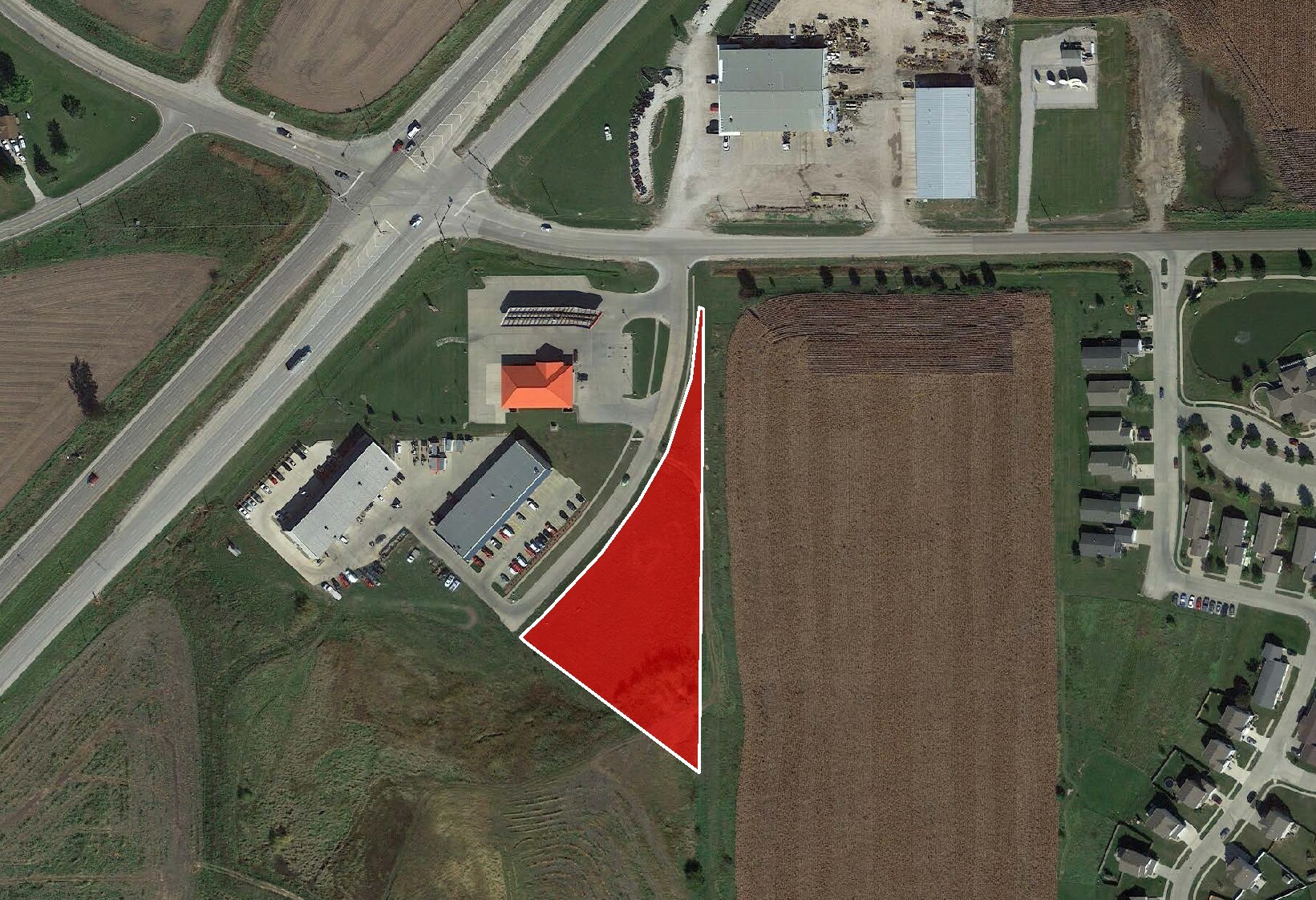 3410 Henry St SW Bondurant, IA 50035 Land Property for Lease on