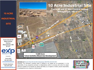 Albuquerque, NM Industrial Land - 12100 NW Central Ave Albuquerque, NM Industrial Land - 12100 NW Central Ave