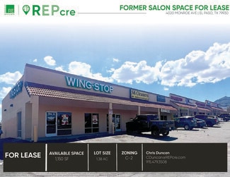 El Paso, TX Retail - 4020 Monroe Ave El Paso, TX Retail - 4020 Monroe Ave