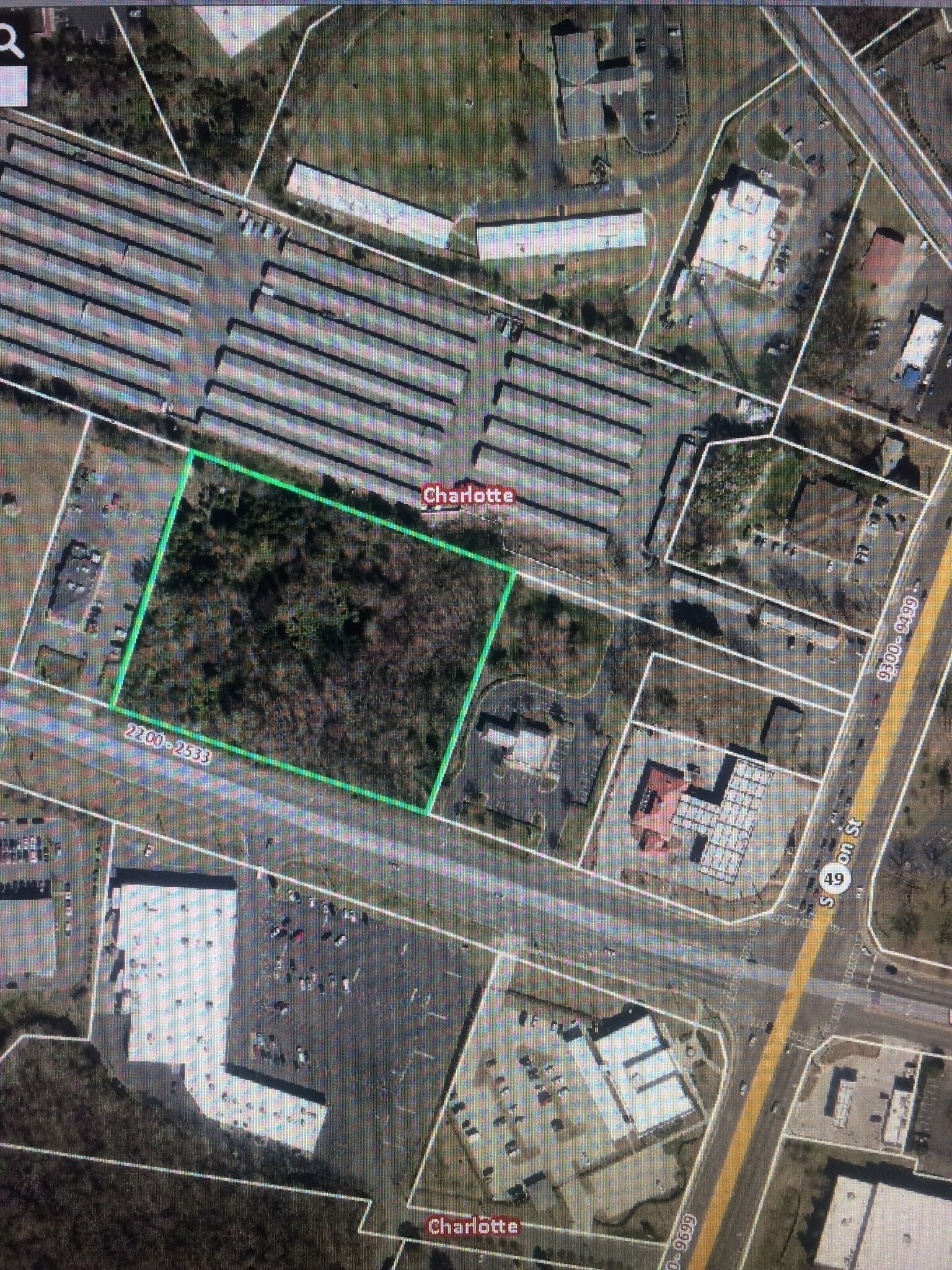 2386 Westinghouse Blvd Charlotte, NC 28273 Land Property for Lease on