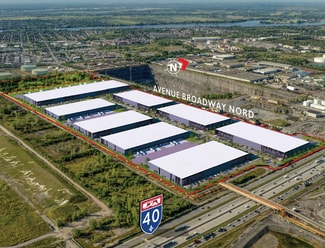 Montréal-Est, QC Industrial - Av Broadway Nord @ Autoroute 40