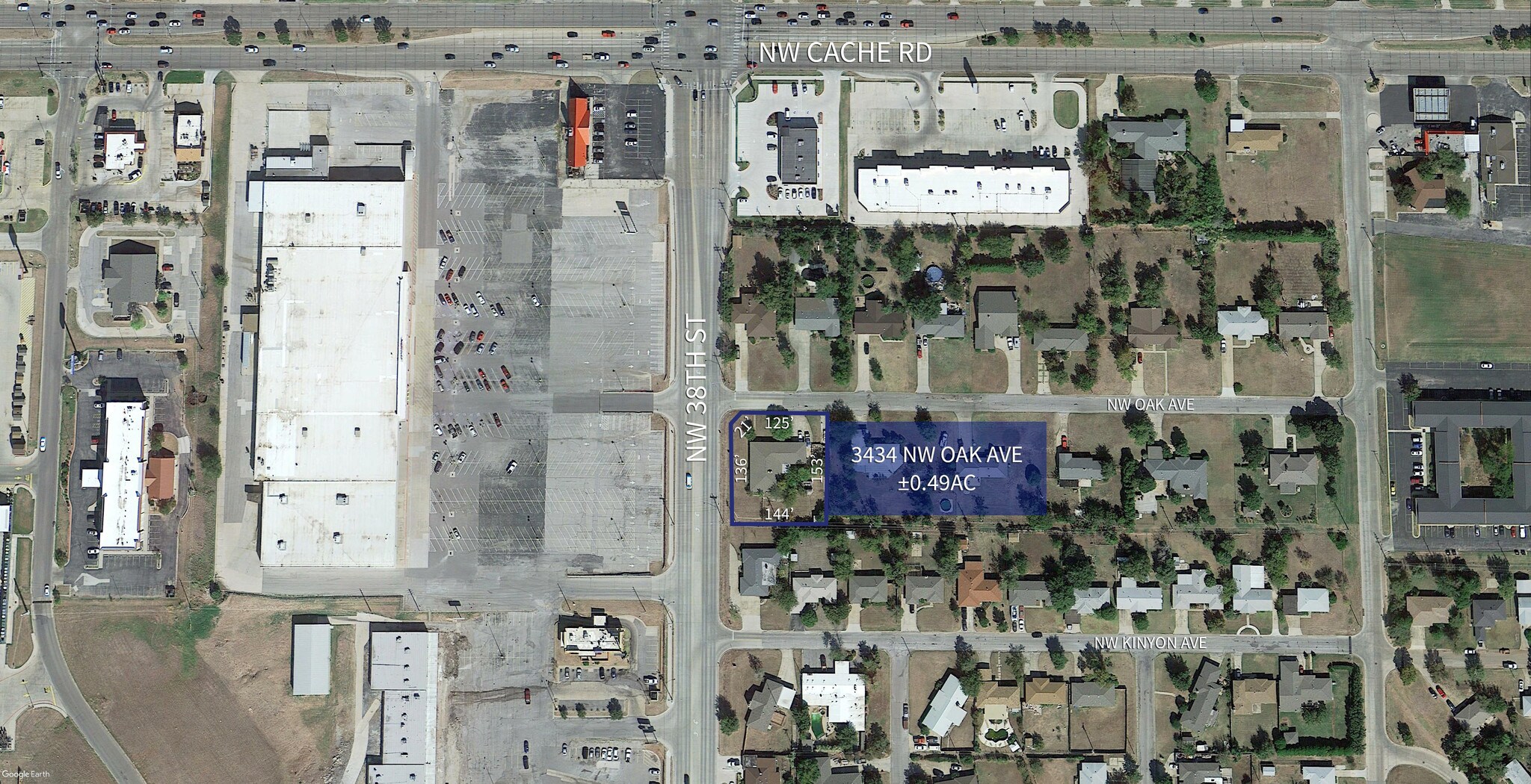 3434 NW Oak Ave, Lawton, OK for Sale