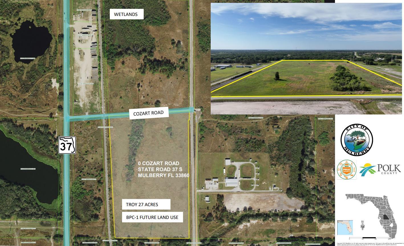 0 Cozart Rd, Mulberry, FL for Sale