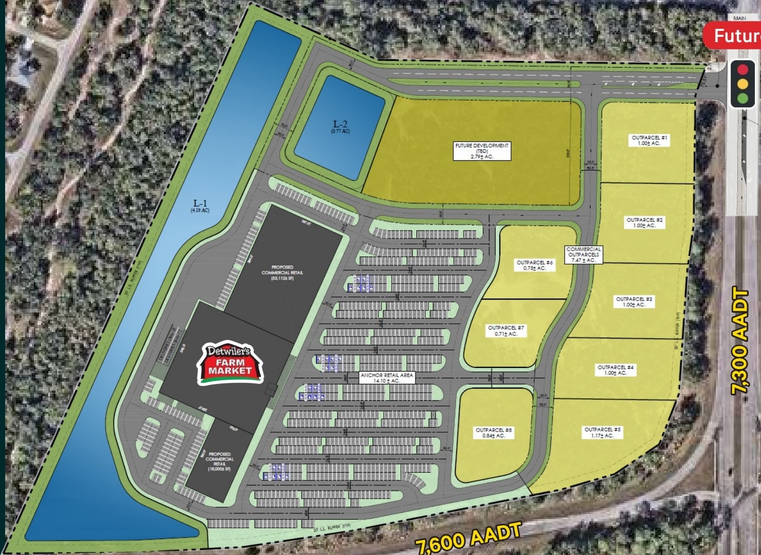 NWC I-75 & Sumter Blvd, North Port, FL for Rent
