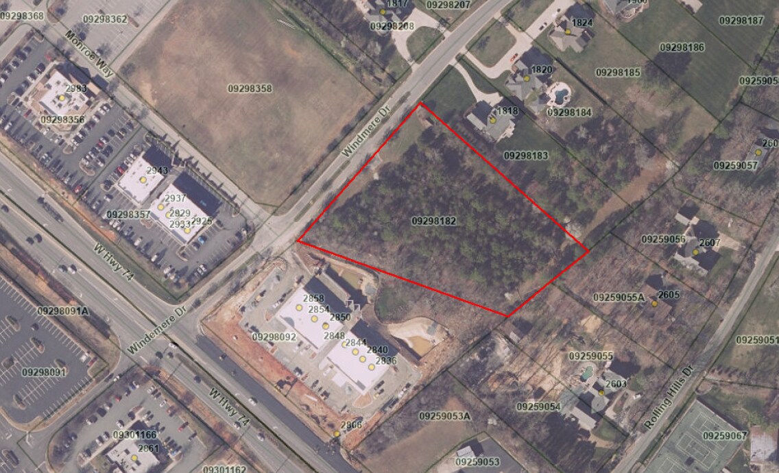 0 Windmere drive, Monroe, NC for Sale