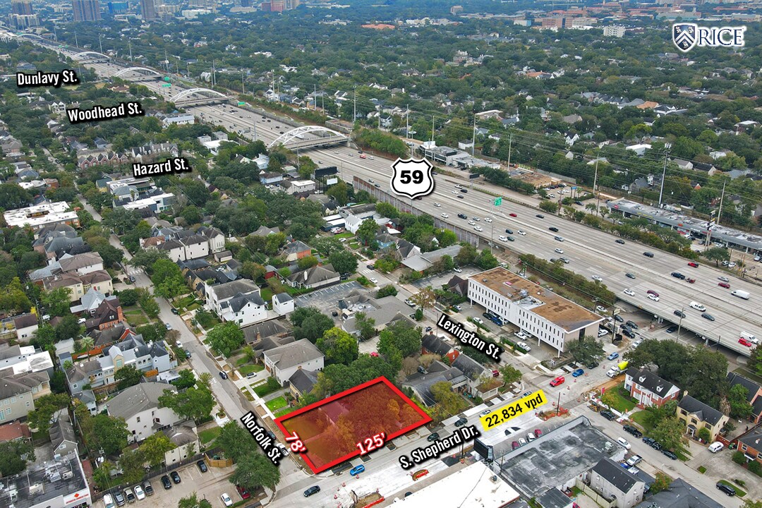 2041 Norfolk St Houston, TX 77098 Land Property for Sale on