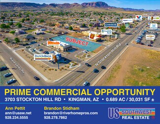 Kingman, AZ Commercial Land - 3703 Stockton Hill rd