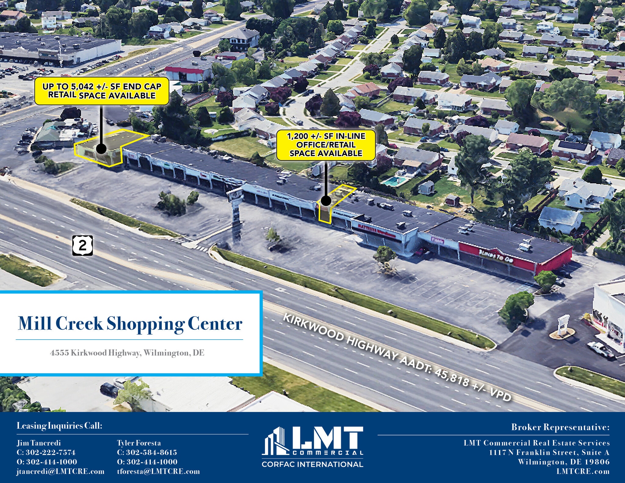 4511-4577 Kirkwood Hwy, Wilmington, DE for Rent