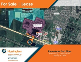 Manvel, TX Commercial Land - NWQ of Hwy 6 & Bluewater St