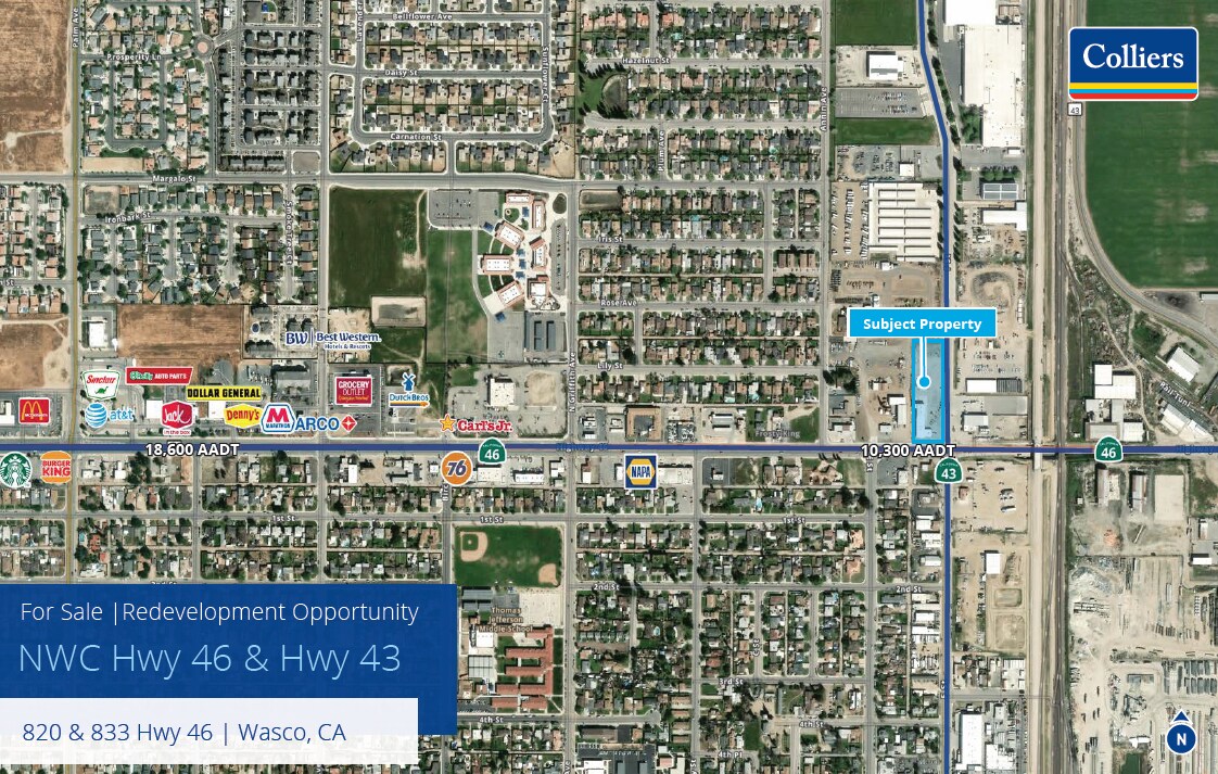 820 Highway 46, Wasco, CA for Sale