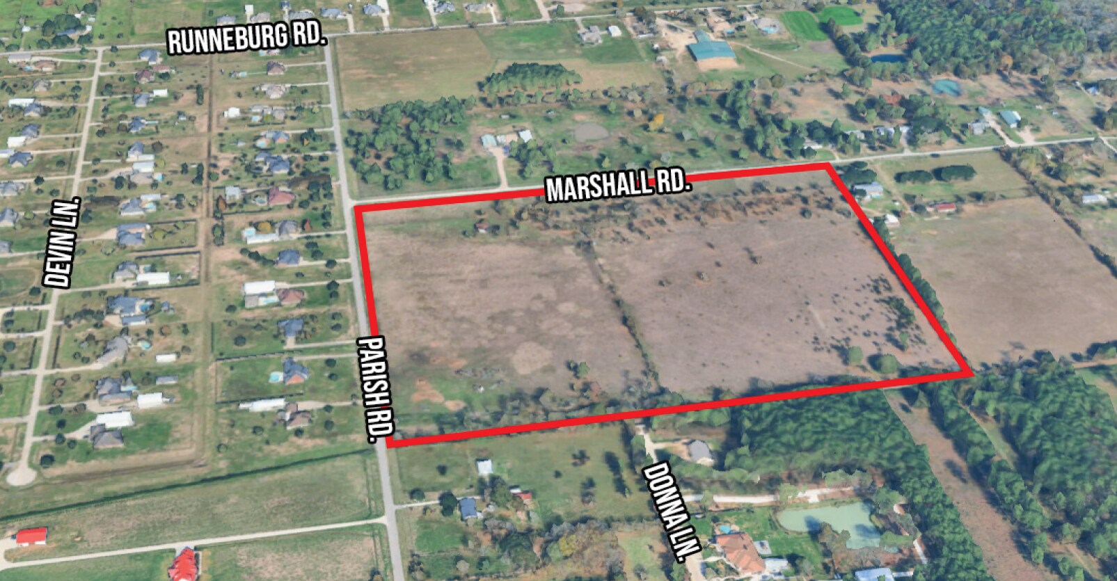SEC Marshall Rd & Parish Rd, Crosby, TX for Sale