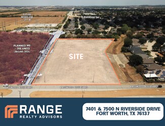 Fort Worth, TX Commercial Land - 7401 N. Riverside Dr.