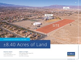 Las Vegas, NV Residential - 8.40 AC - E. Washington ave Las Vegas, NV Residential - 8.40 AC - E. Washington ave
