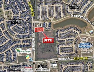 Richmond, TX Commercial Land - Grand Mission Blvd & Grand Vista Lakes Blvd