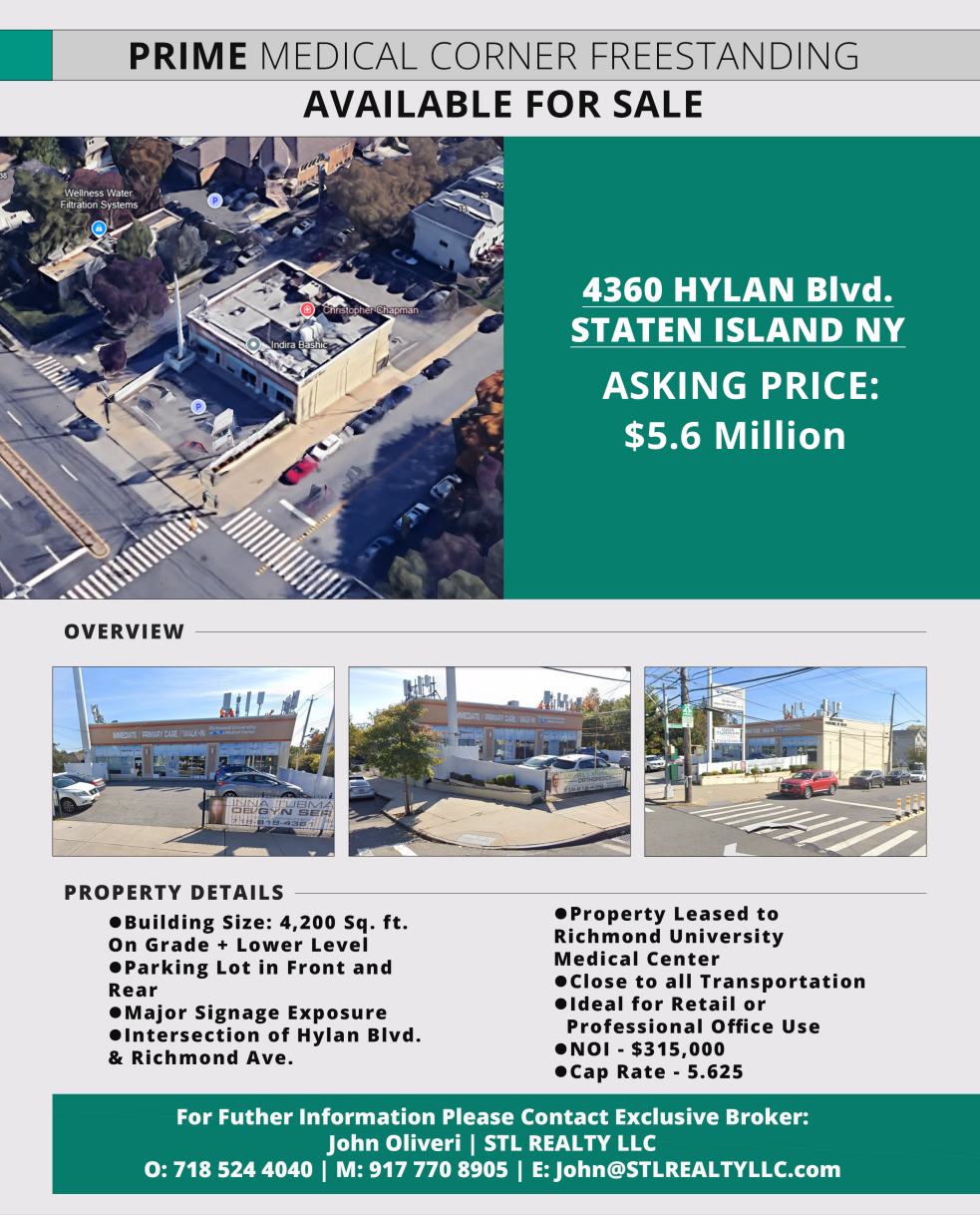 4360 Hylan Blvd, Staten Island, NY for Sale