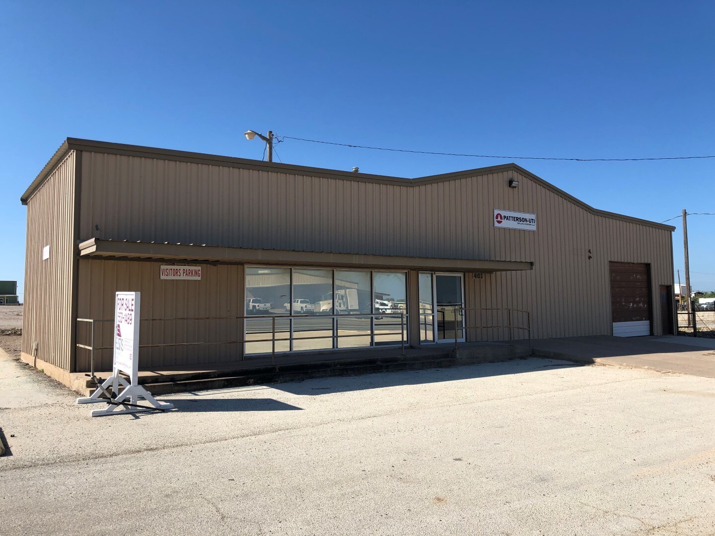 4103 S Chadbourne St San Angelo, TX 76904 Industrial Property for Lease on
