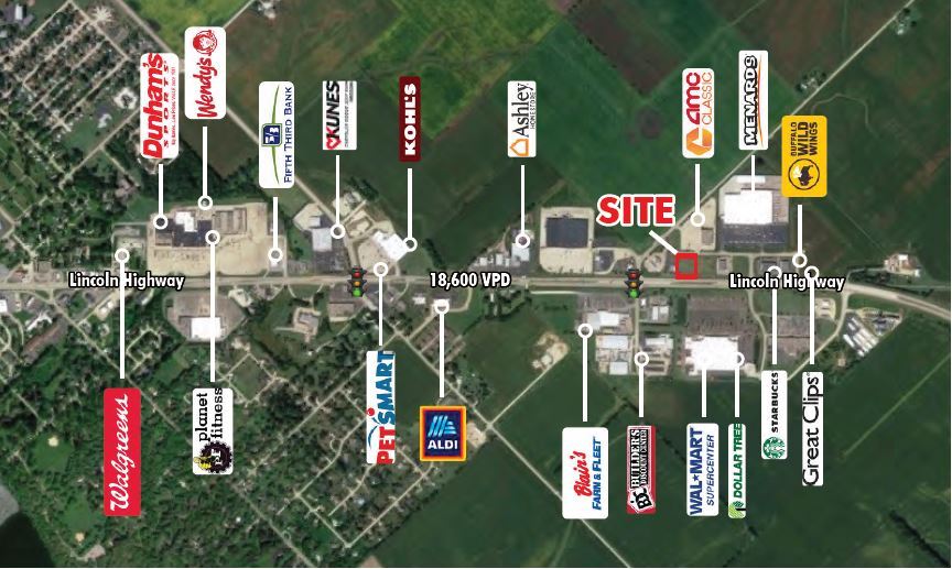 3820-4006 E Lincolnway Hwy, Sterling, IL for Sale