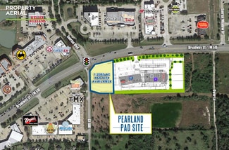 Pearland, TX Commercial Land - SEC Fm 518 & CR 666