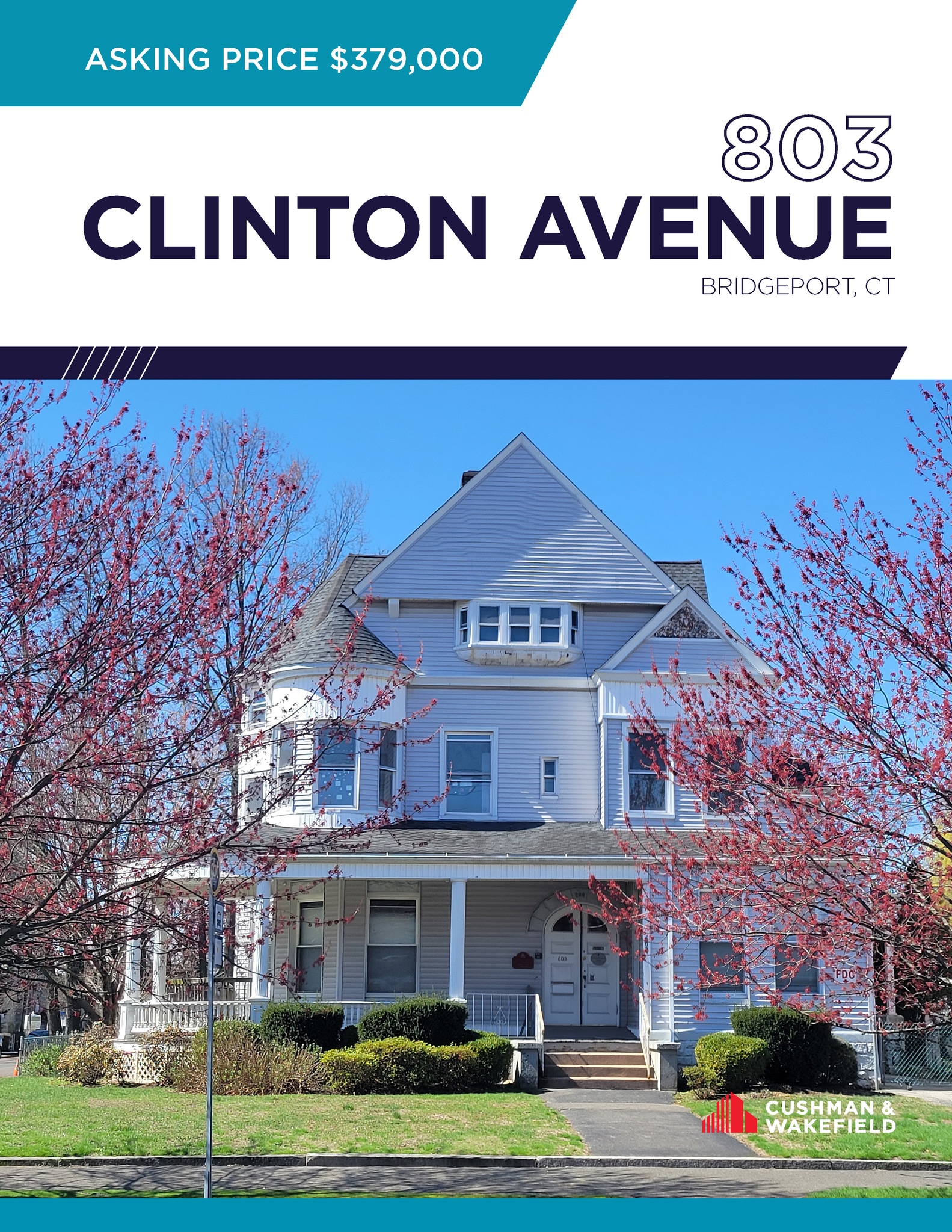 803 Clinton Ave, Bridgeport, CT for Sale
