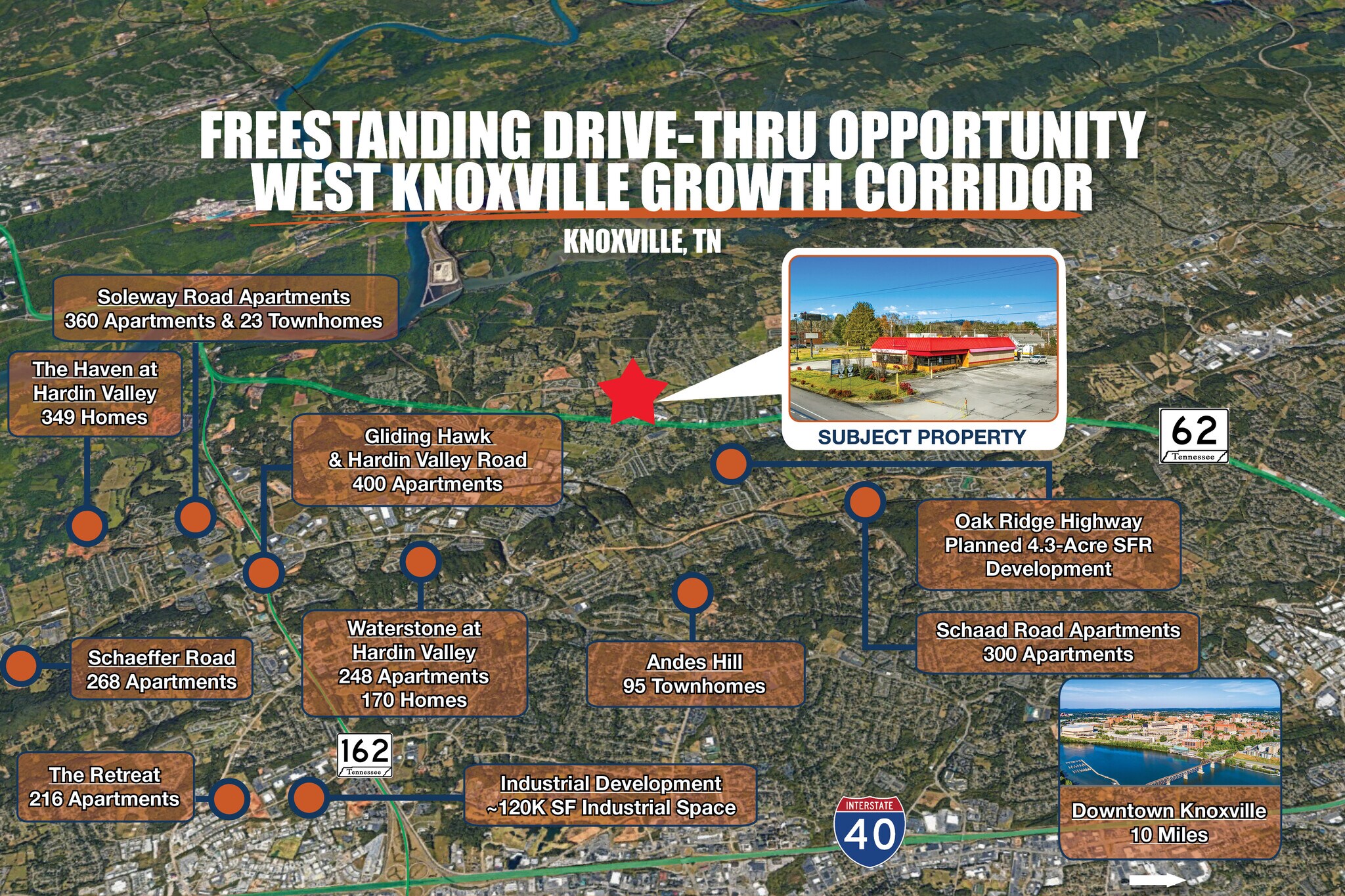 7762 Oak Ridge Hwy, Knoxville, TN for Sale