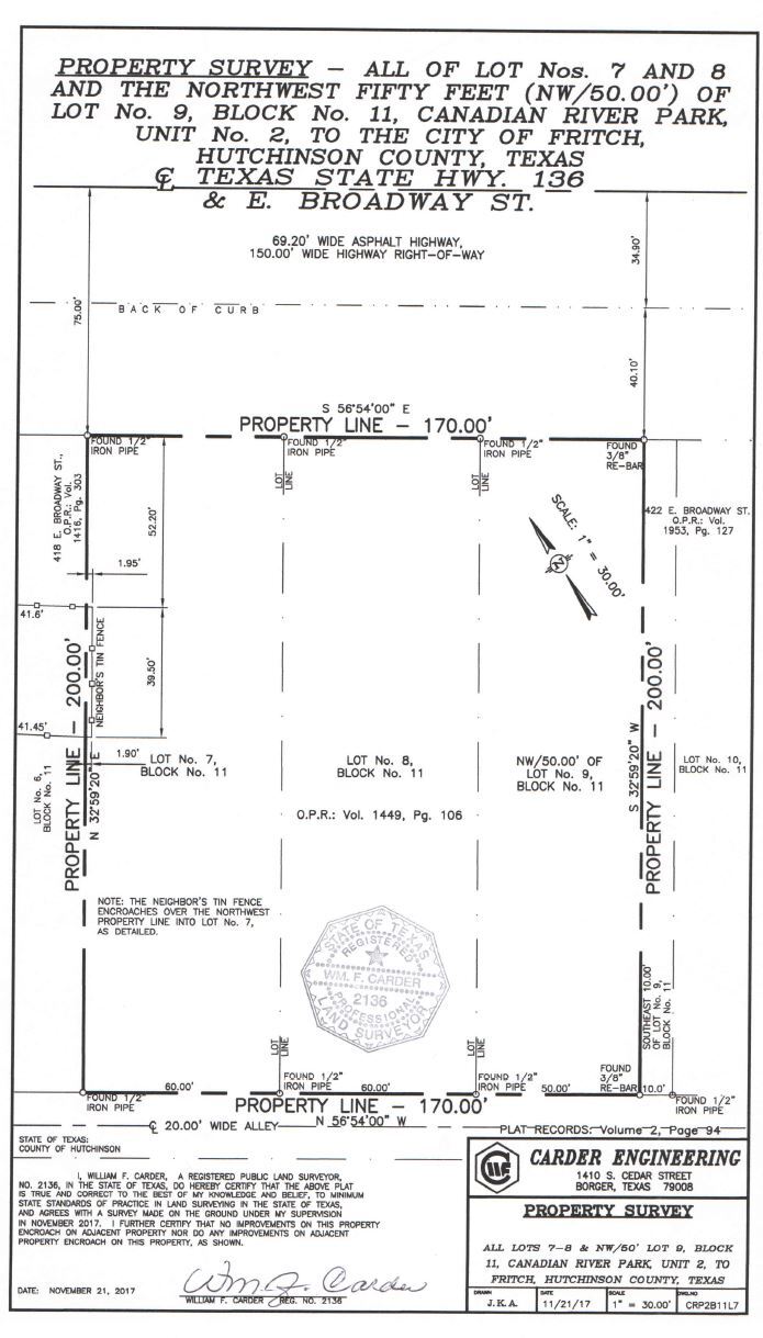 422 E Broadway St, Fritch, TX for Sale