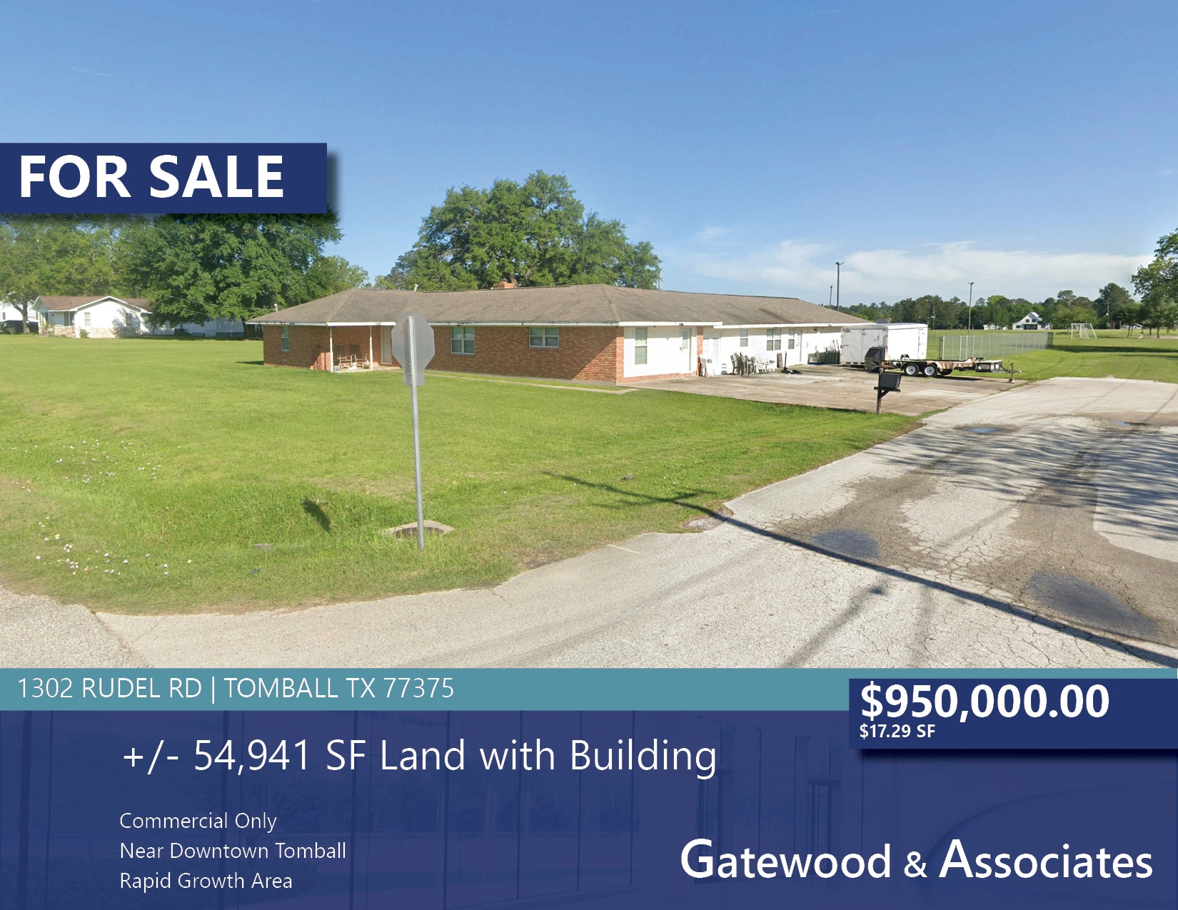 1302 Rudel Dr, Tomball, TX for Sale