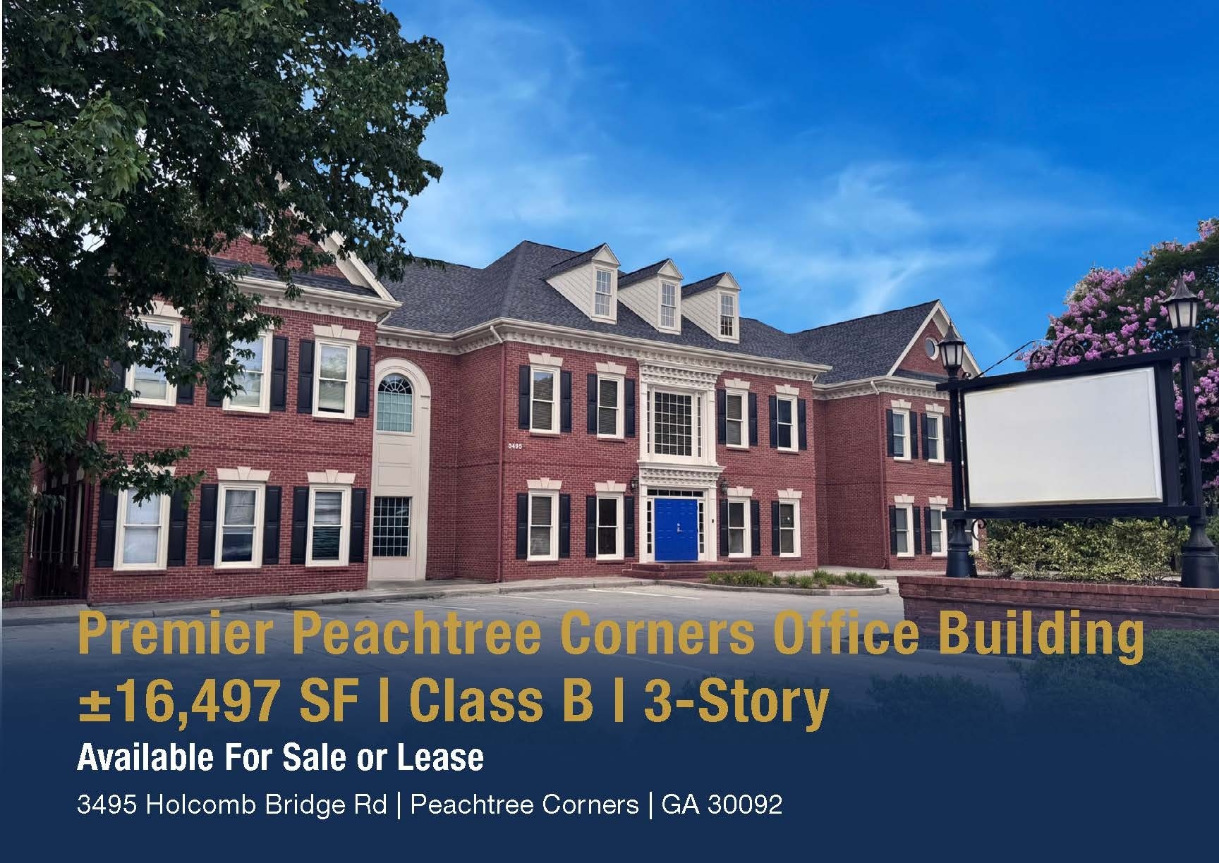 3495 Holcomb Bridge Rd, Peachtree Corners, GA for Rent