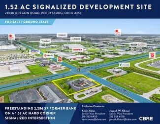 Perrysburg, OH Commercial Land - 28538 Oregon Rd