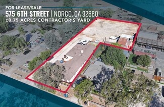 Norco, CA Industrial Land - 575 6th St Norco, CA Industrial Land - 575 6th St