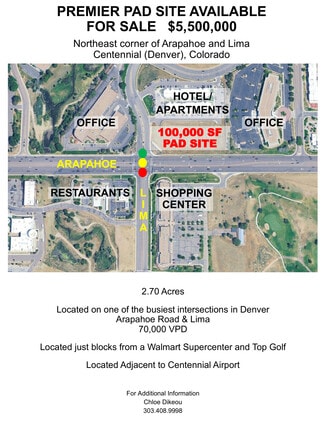 Centennial, CO Commercial - E Arapahoe Rd & S Lima St